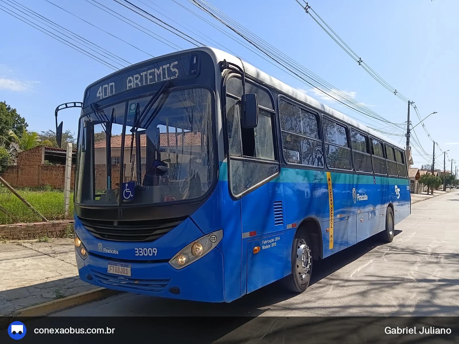 Ônibus Comil Svelto 2012, da Rápido Sumaré | Pira Mobilidade, prefixo 33009, em Piracicaba-SP