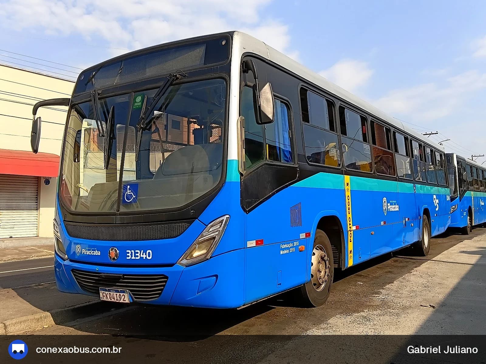 Ônibus Marcopolo Torino 2014, da Rápido Sumaré | Pira Mobilidade, prefixo 31340, linha RESERVADO, em Piracicaba-SP