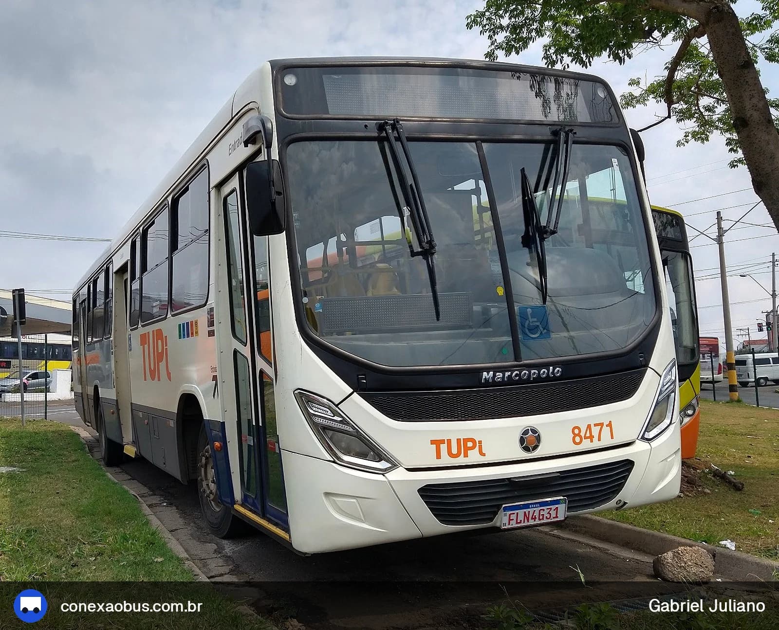 Ônibus Marcopolo Torino 2014, da TUPi | Transporte Urbano Piracicaba, prefixo 8471, em Piracicaba-SP