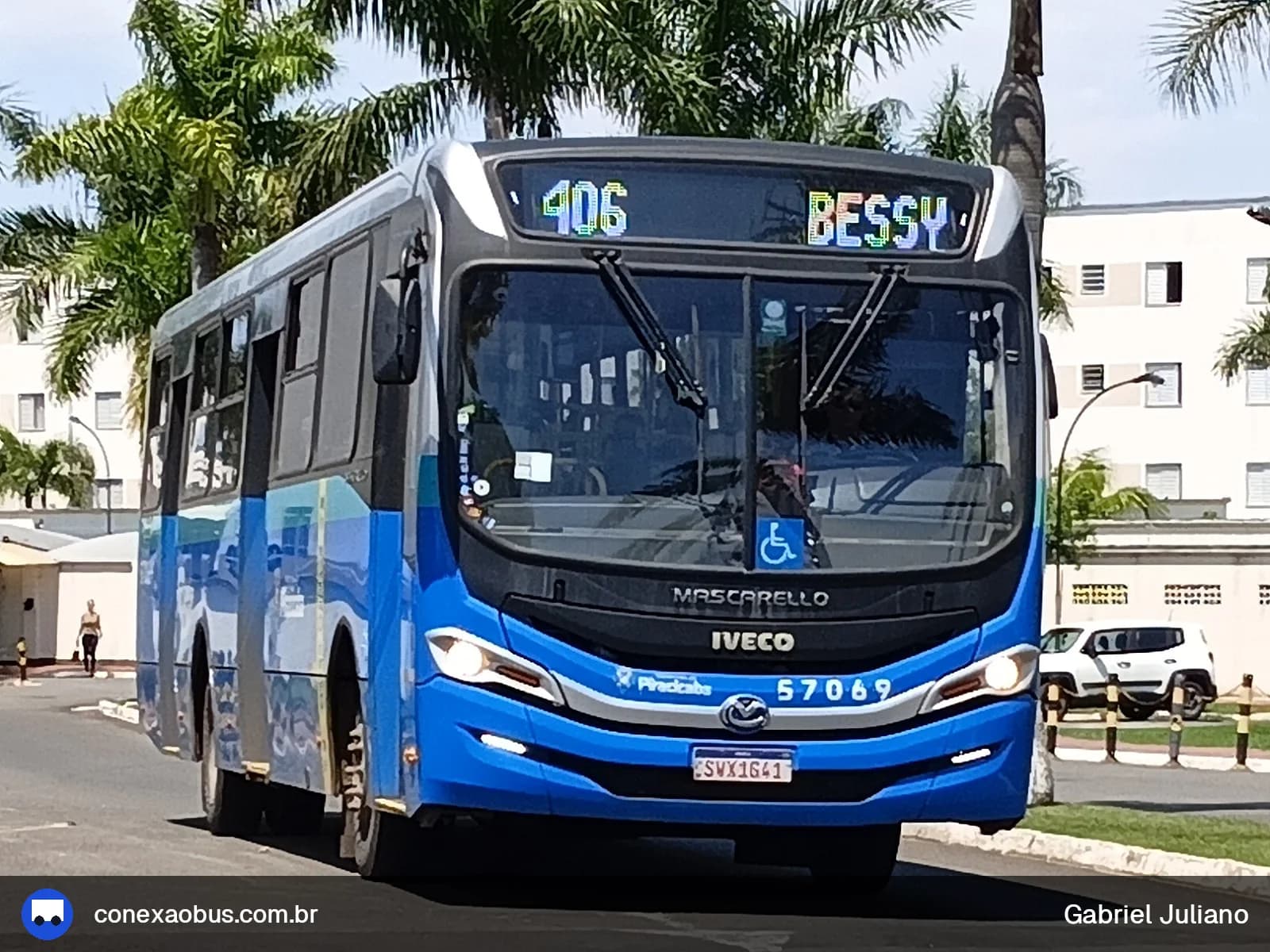 Ônibus Mascarello GRAN Via 2023, da Rápido Sumaré | Pira Mobilidade, prefixo 57069, em Piracicaba-SP