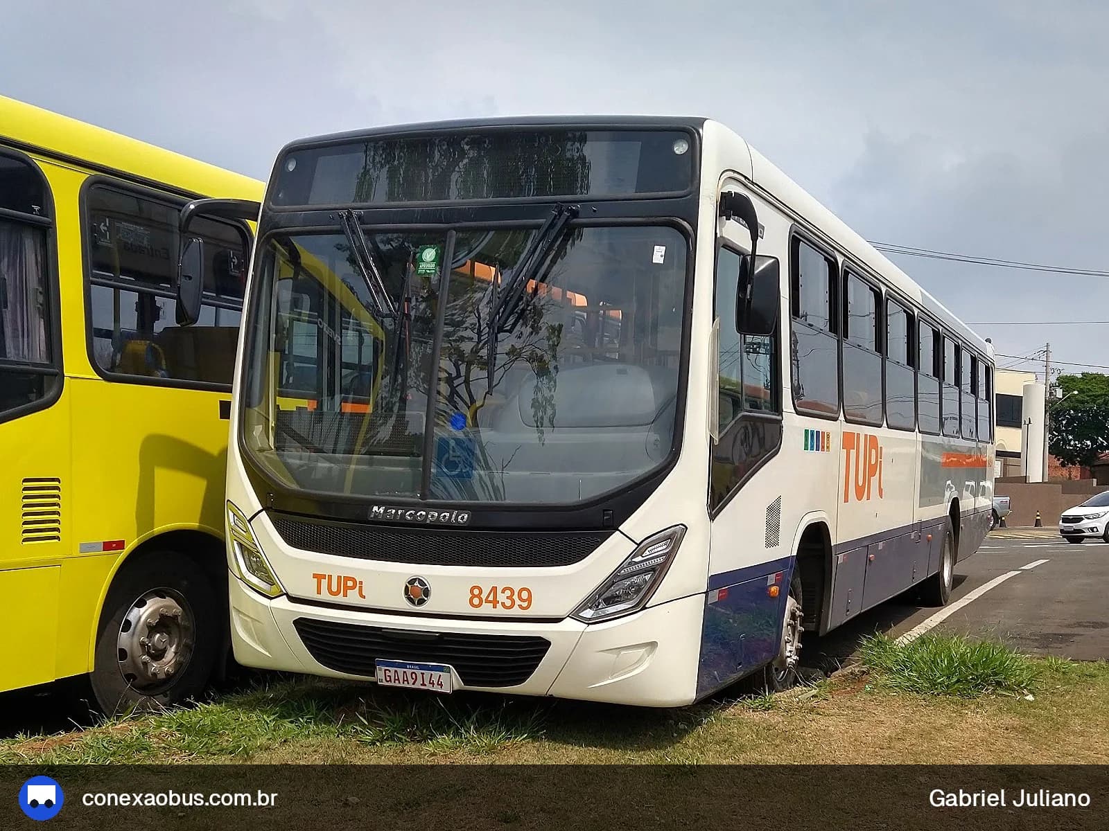 Ônibus Marcopolo Torino 2014, da TUPi | Transporte Urbano Piracicaba, prefixo 8439, em Piracicaba-SP
