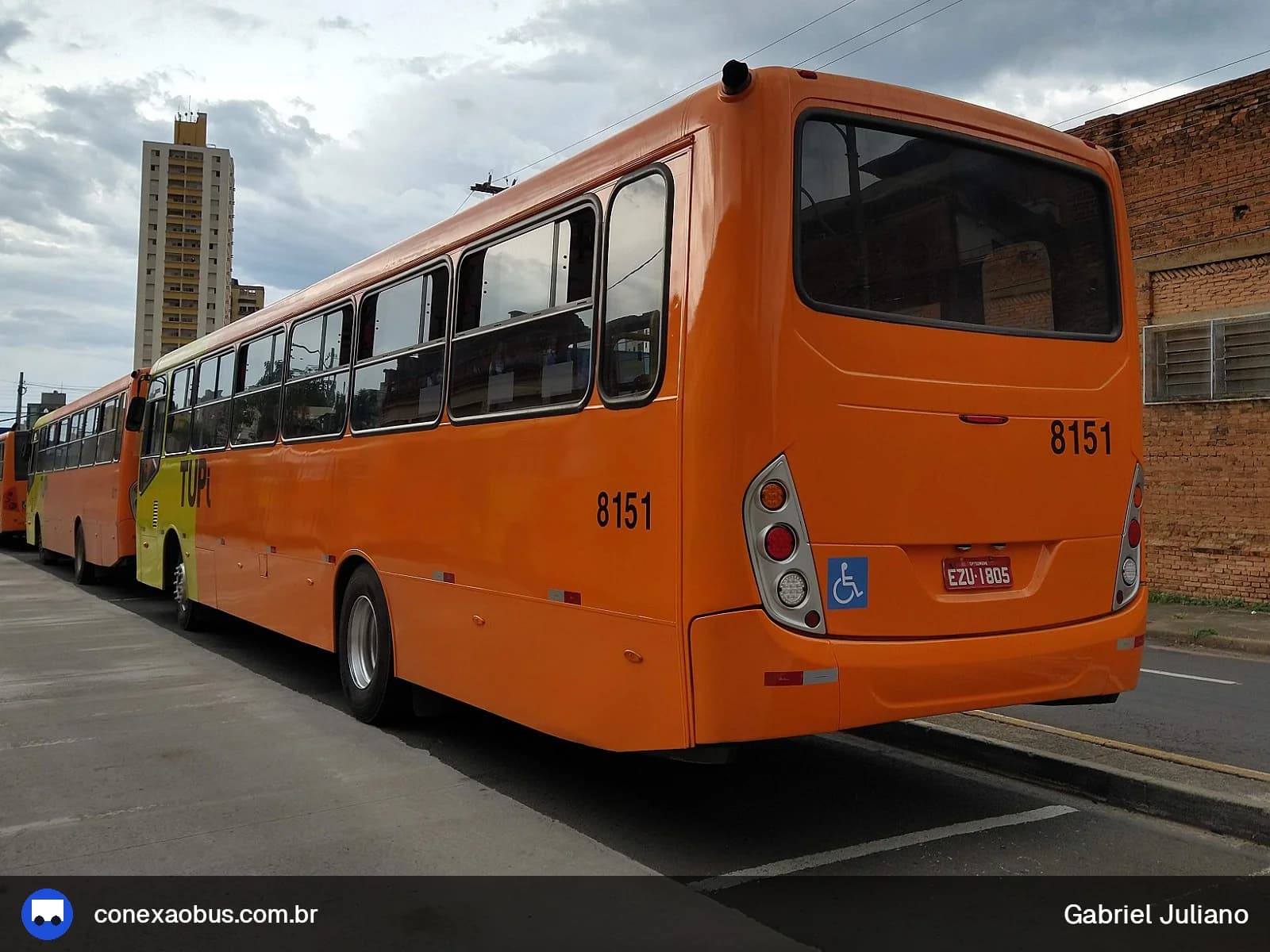 Ônibus Comil Svelto 2012, da TUPi | Transporte Urbano Piracicaba, prefixo 8151, em Piracicaba-SP