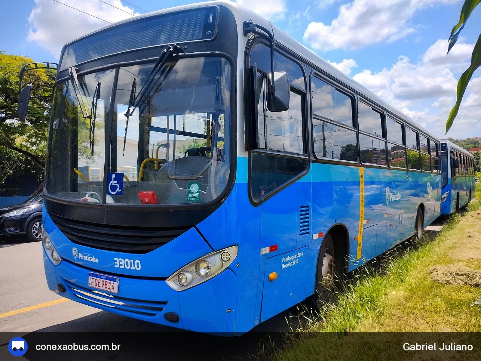 Ônibus Comil Svelto 2012, da Rápido Sumaré | Pira Mobilidade, prefixo 33010, em Piracicaba-SP