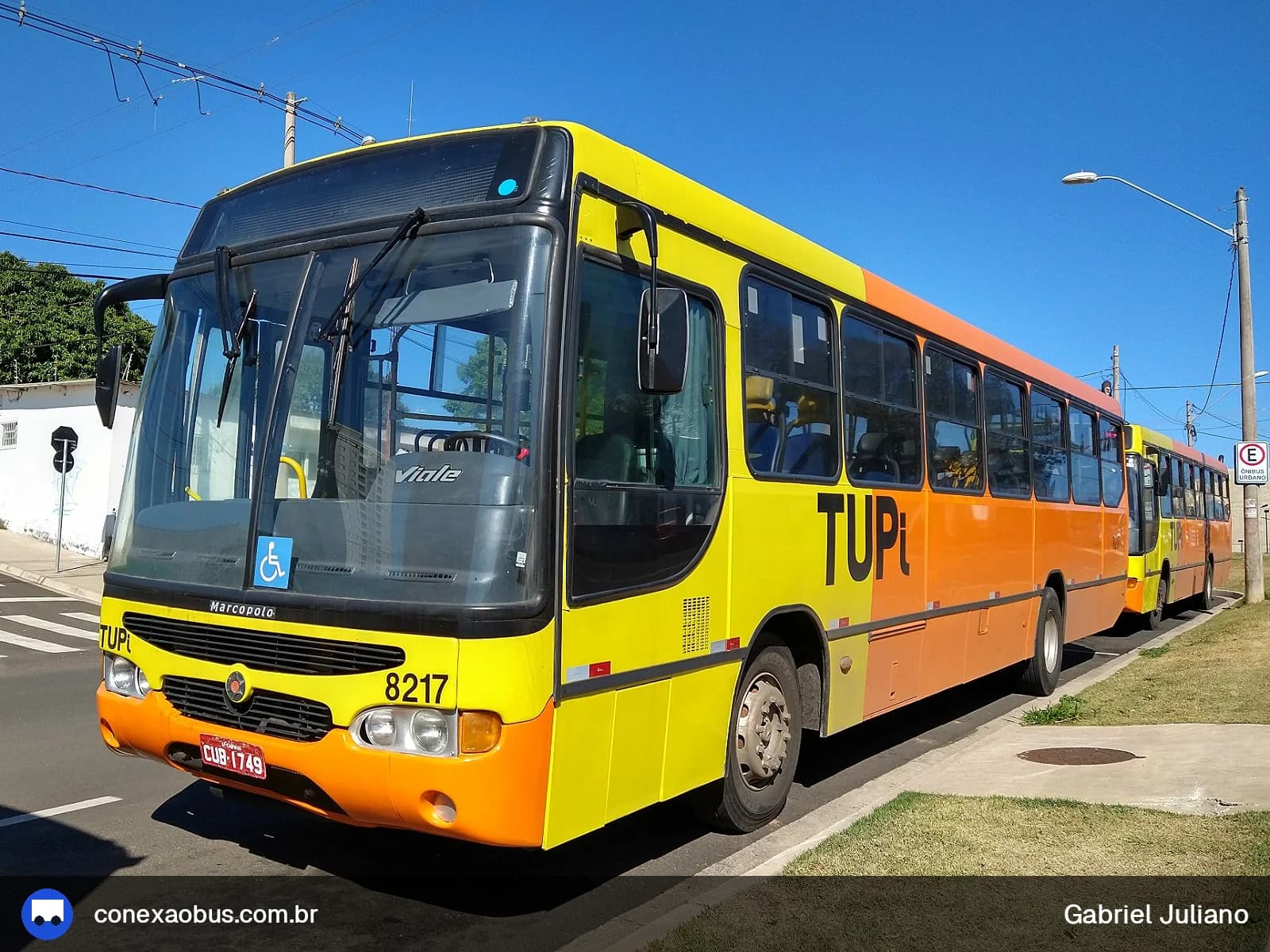 Ônibus Marcopolo Viale, da TUPi | Transporte Urbano Piracicaba, prefixo 8217, em Piracicaba-SP