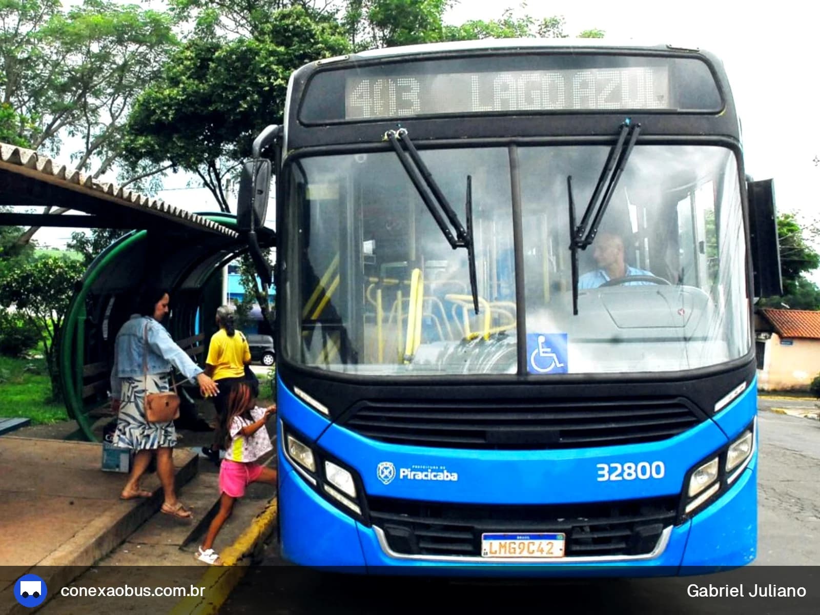 Ônibus CAIO Apache Vip IV, da Rápido Sumaré | Pira Mobilidade, prefixo 32800, em Piracicaba-SP