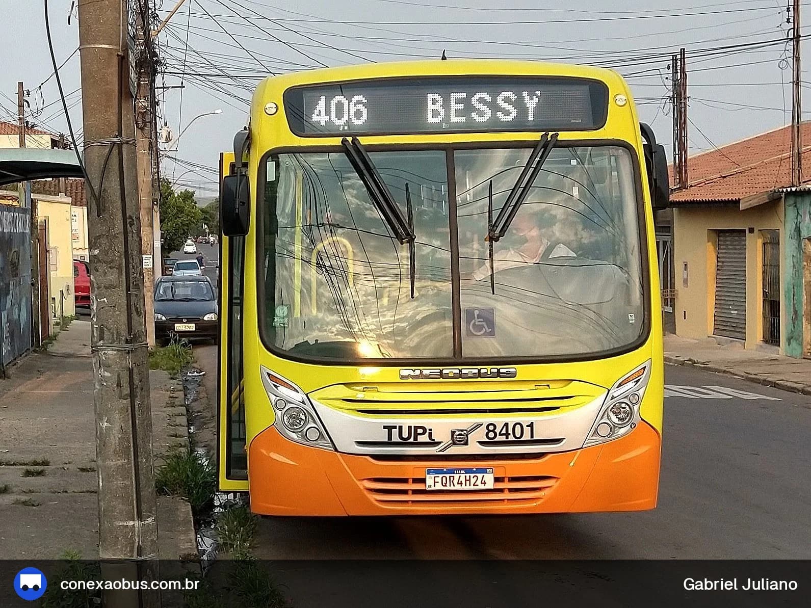 Ônibus Neobus Mega Plus, da TUPi | Transporte Urbano Piracicaba, prefixo 8401