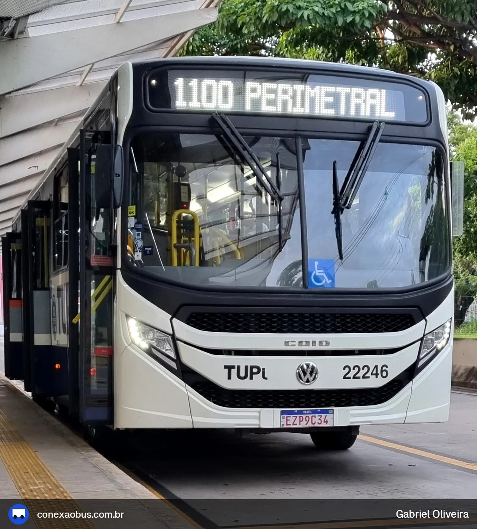 Ônibus CAIO Apache Vip V, da TUPi | Transporte Urbano Piracicaba, prefixo 22246, em Piracicaba-SP